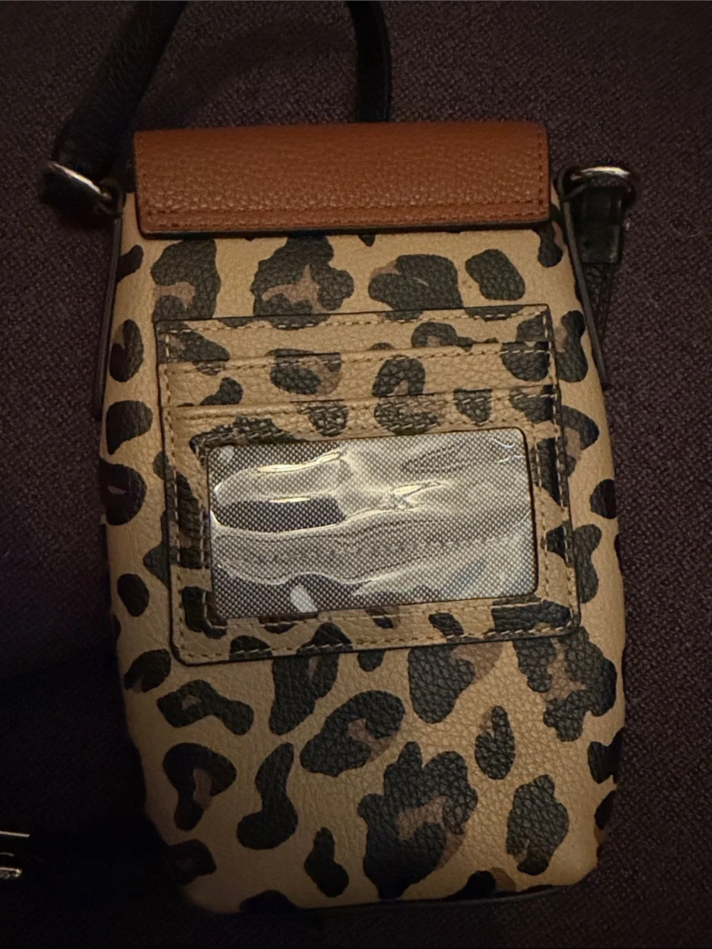 Cole Haan leather compact